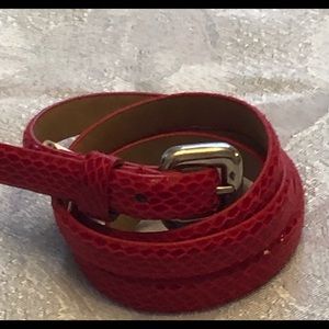 Red belt